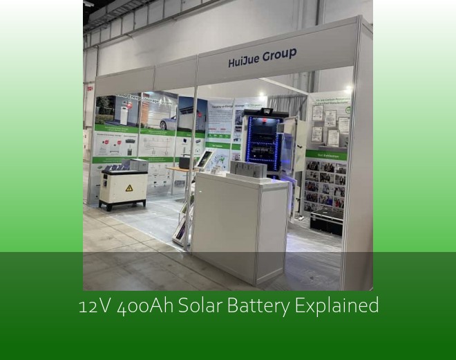 12V 400Ah Solar Battery Explained